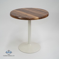Table F Pied Blanc Rond Exterieur pas cher. Acheter Tables avec pie...