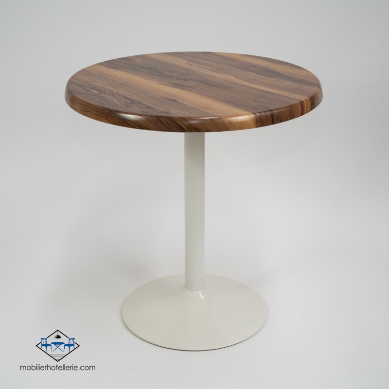Table F Pied Blanc Rond Exterieur pas cher. Acheter Tables avec pie...