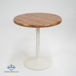 Table F Pied Blanc Rond Exterieur pas cher. Acheter Tables avec pie...