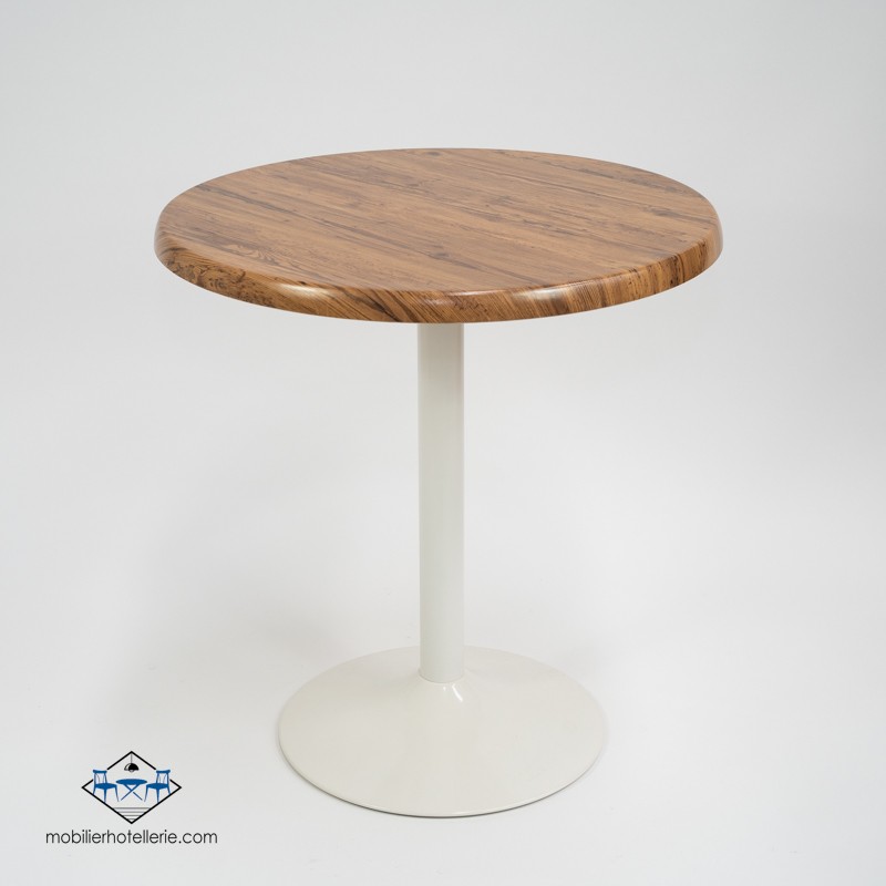 Table F Pied Blanc Rond Exterieur pas cher. Acheter Tables avec pie...