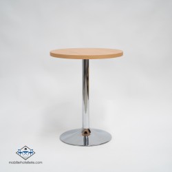 Table F Rond Pied chrome pas cher. Acheter Tables avec pied central...