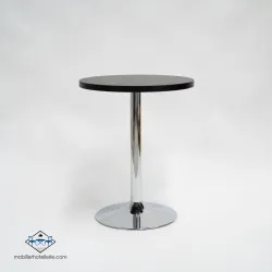 Table F Rond Pied chrome pas cher. Acheter Tables avec pied central...