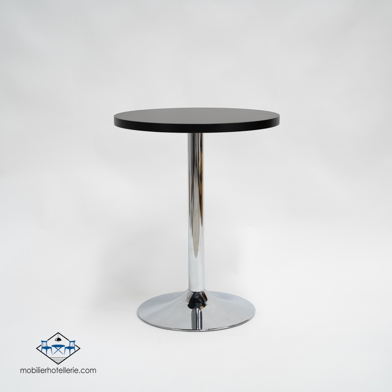 Table F Rond Pied chrome pas cher. Acheter Tables avec pied central...