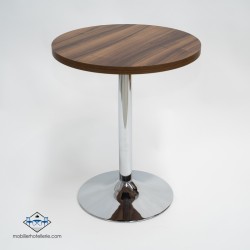 Table F Rond Pied chrome pas cher. Acheter Tables avec pied central...