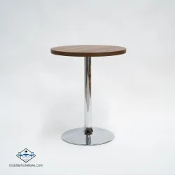 Table F Rond Pied chrome pas cher. Acheter Tables avec pied central...