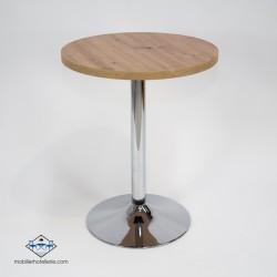 Table F Rond Pied chrome pas cher. Acheter Tables avec pied central...