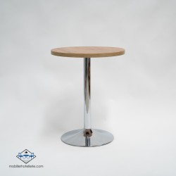Table F Rond Pied chrome pas cher. Acheter Tables avec pied central...