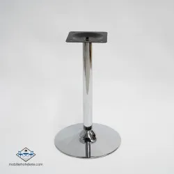 Table F Carree Pied Chrome pas cher. Acheter Tables avec pied centr...