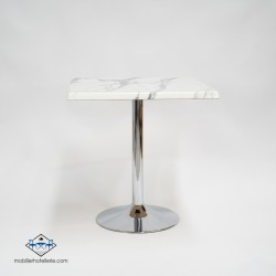 Table F Carree Pied Chrome Exterieur pas cher. Acheter Tables avec ...