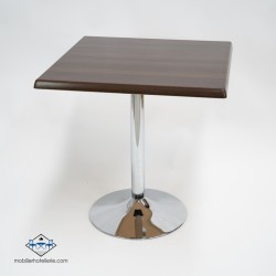 Table F Carree Pied Chrome Exterieur pas cher. Acheter Tables avec ...