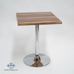 Table F Carree Pied Chrome Exterieur pas cher. Acheter Tables avec ...