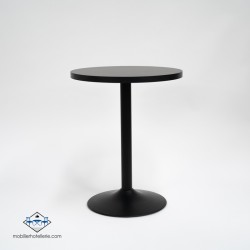 Table F Rond Pied Noir pas cher. Acheter Tables avec pied central ...