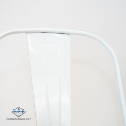 Acheter des chaises Mix blanches avec assise en bois