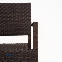 FAUTEUIL DE ROTIN MARBELLA MARRON pas cher. Acheter Fauteuils en ro...