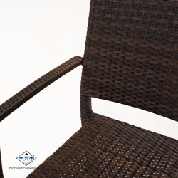 FAUTEUIL DE ROTIN MARBELLA MARRON pas cher. Acheter Fauteuils en ro...