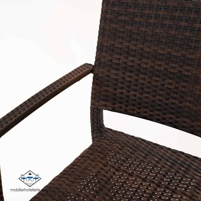 FAUTEUIL DE ROTIN MARBELLA MARRON pas cher. Acheter Fauteuils en ro...