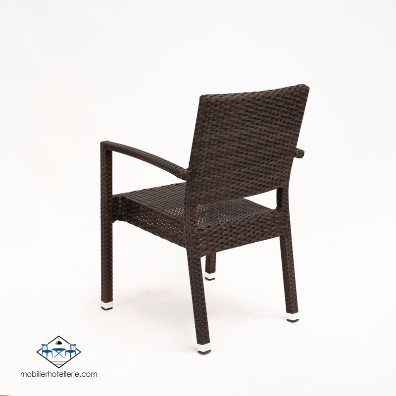 FAUTEUIL DE ROTIN MARBELLA MARRON pas cher. Acheter Fauteuils en ro...