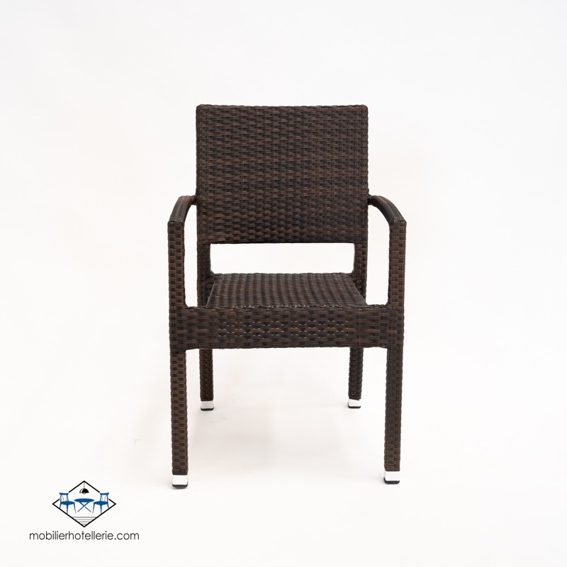 FAUTEUIL DE ROTIN MARBELLA MARRON pas cher. Acheter Fauteuils en ro...