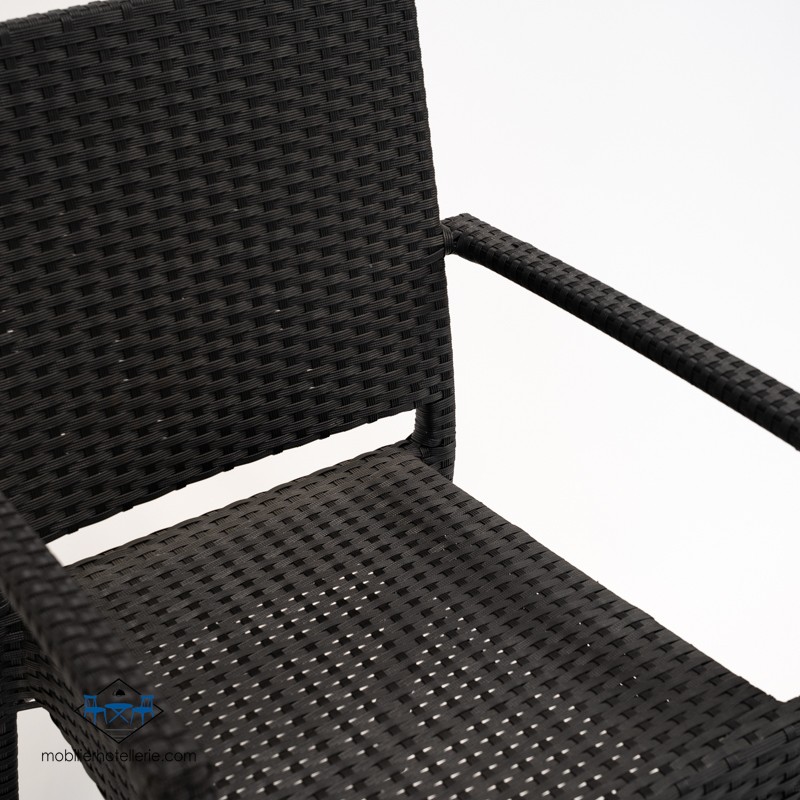 FAUTEUIL DE ROTIN MARBELLA NOIR pas cher. Acheter Fauteuils en roti...