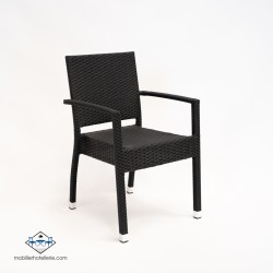 FAUTEUIL DE ROTIN MARBELLA NOIR pas cher. Acheter Fauteuils en roti...