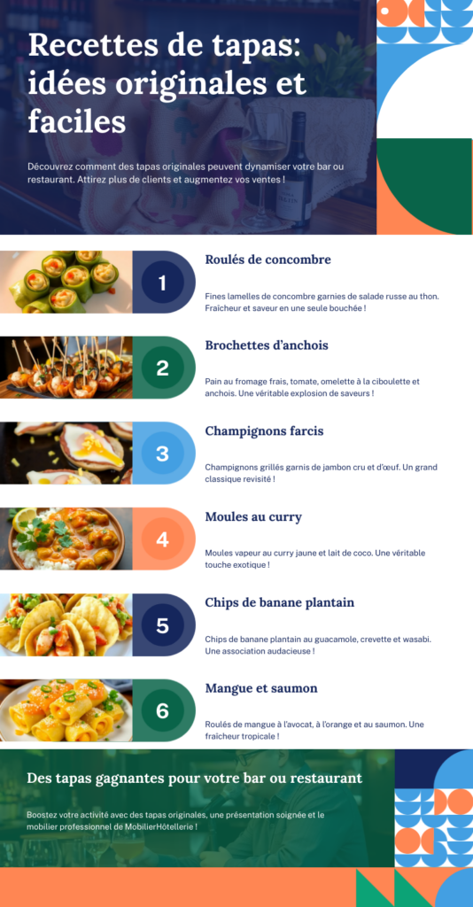 recettes tapas