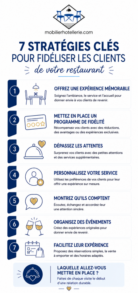 infografía fidelisation clients