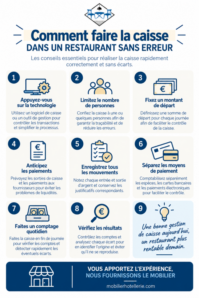 infografía faire caisse